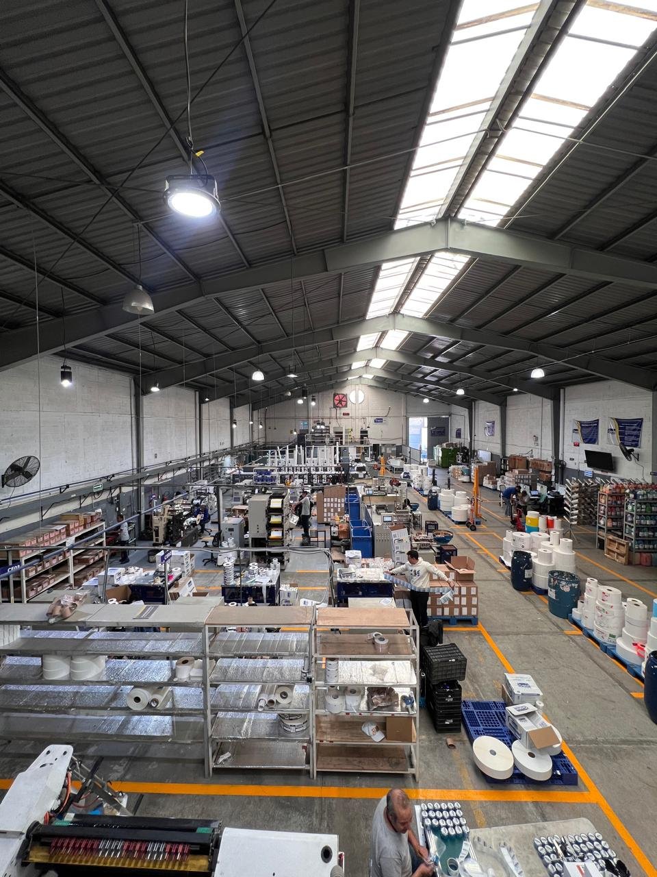 Planta de producción de Garín Etiquetas