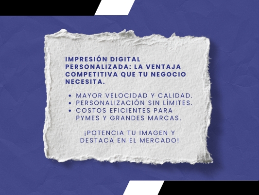 infografía impresión digital personalizada la venta competitiva que tu negocio necesita garín