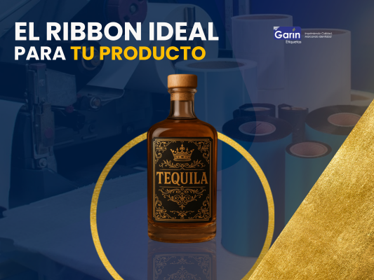 recurso visual atractivo para promocionar productos, específicamente en el contexto de bebidas como el tequila, o para destacar elementos de diseño como ribbons (cintas decorativas) que pueden utilizarse en empaques, etiquetas o publicidad.