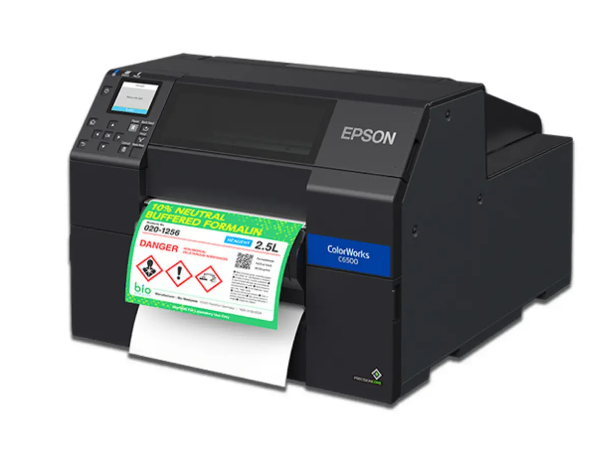 Impresora a color Epson ColorWorks CW-C6500 inkjet 8 pulgadas