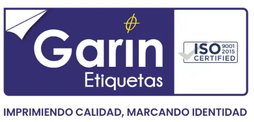 logo Garín etiquetas