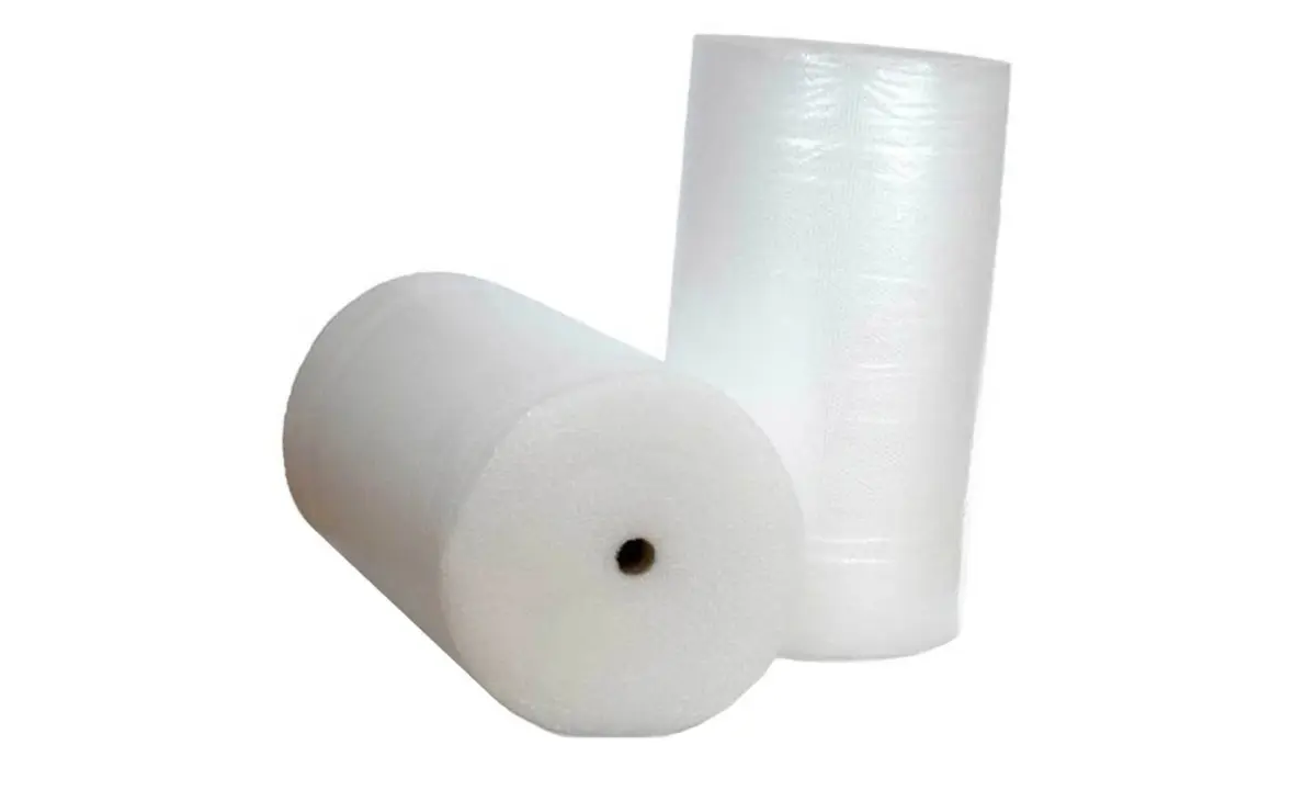 Poliburbuja para protección de productos frágiles en empaque