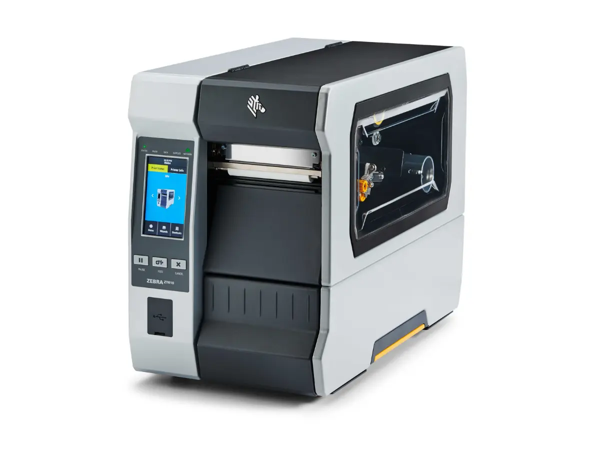 Impresora industrial Zebra ZT610 de alta resolución 600 dpi