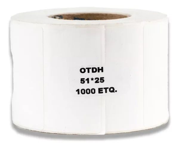 Pack 18 Rollos Etiqueta Térmica 1000pz 51x25mm Garin - Imagen 6