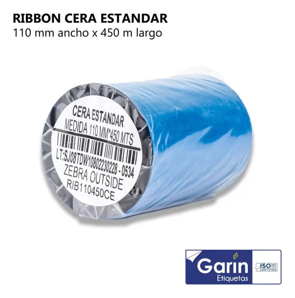 Ribbon Cera 110mm X 450mts Outside Garin - Image 3