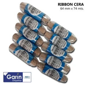 Pack 10 Ribbon Cera 64x74mm Outside | Garín
