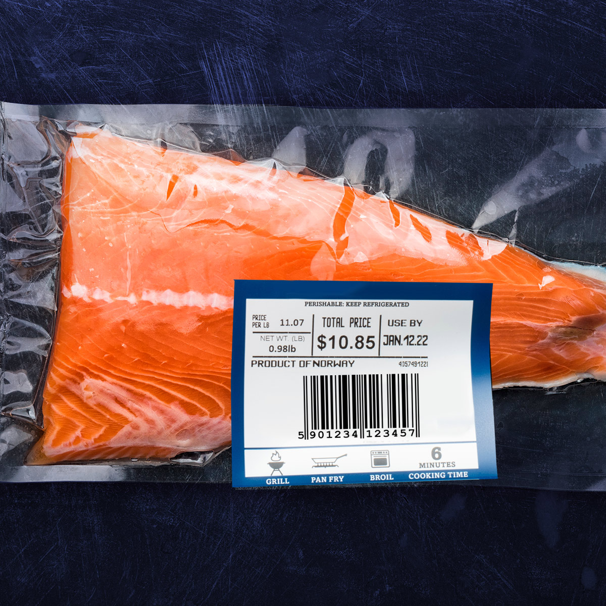 alimentos Etiquetas para precio y caducidad de alimentos