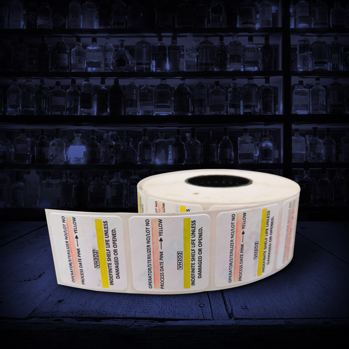 etiqueta de lote y caducidad