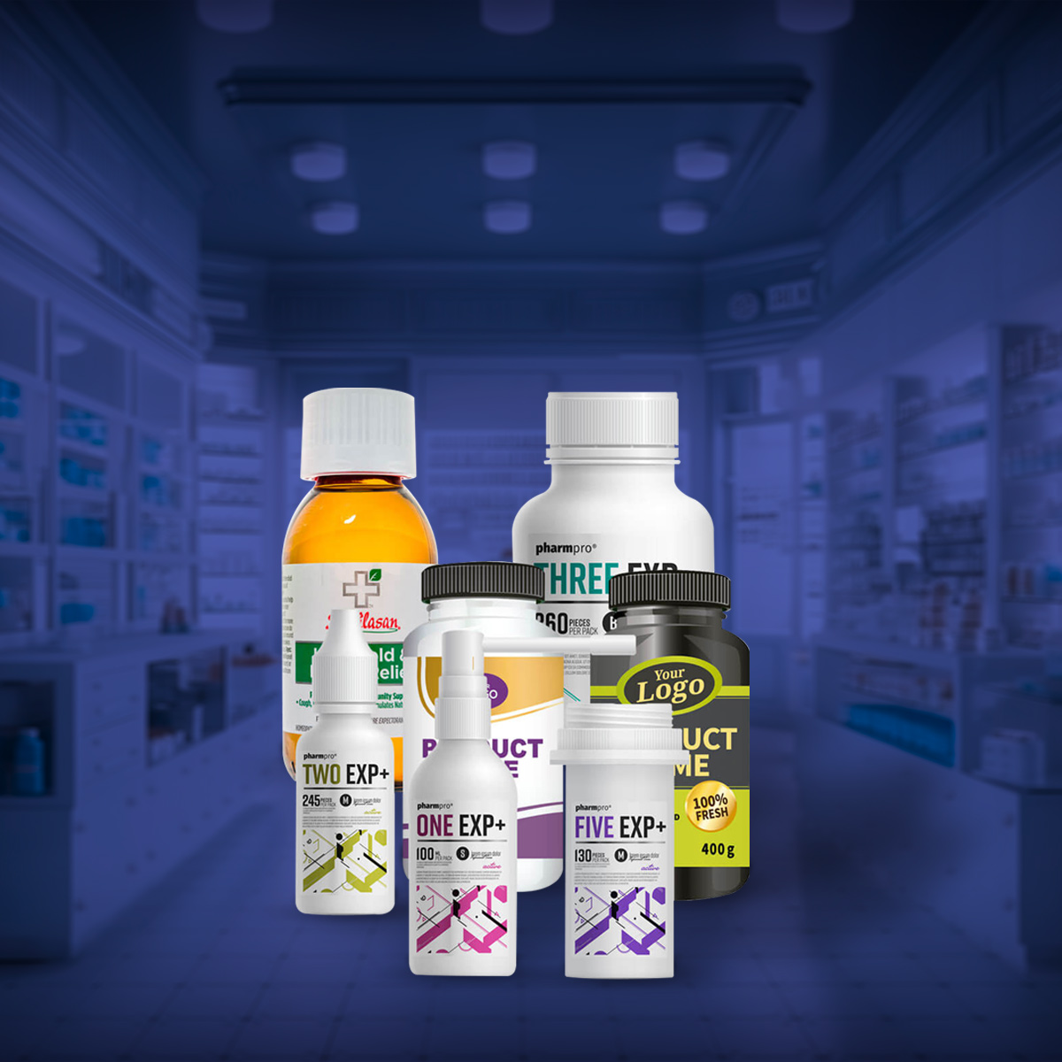 etiqueta producto farmaceutico