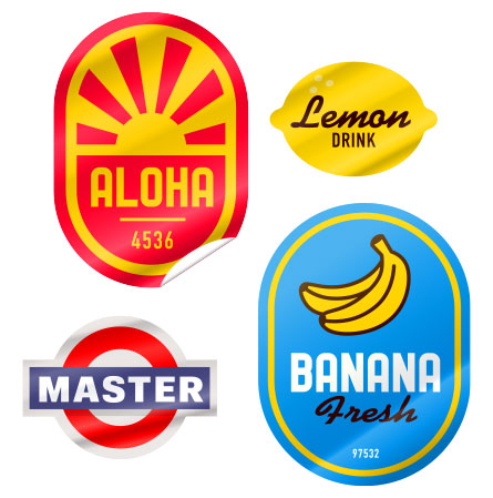 garin etiquetas digitales irregulares