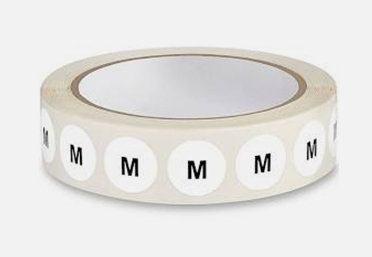 etiqueta para tallas